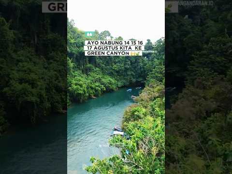 MUMPUNG CUACA LAGI BAGUS, CUS LANGSUNG RESERVASI. @greencanyonpangandaran.id #dijabaraja